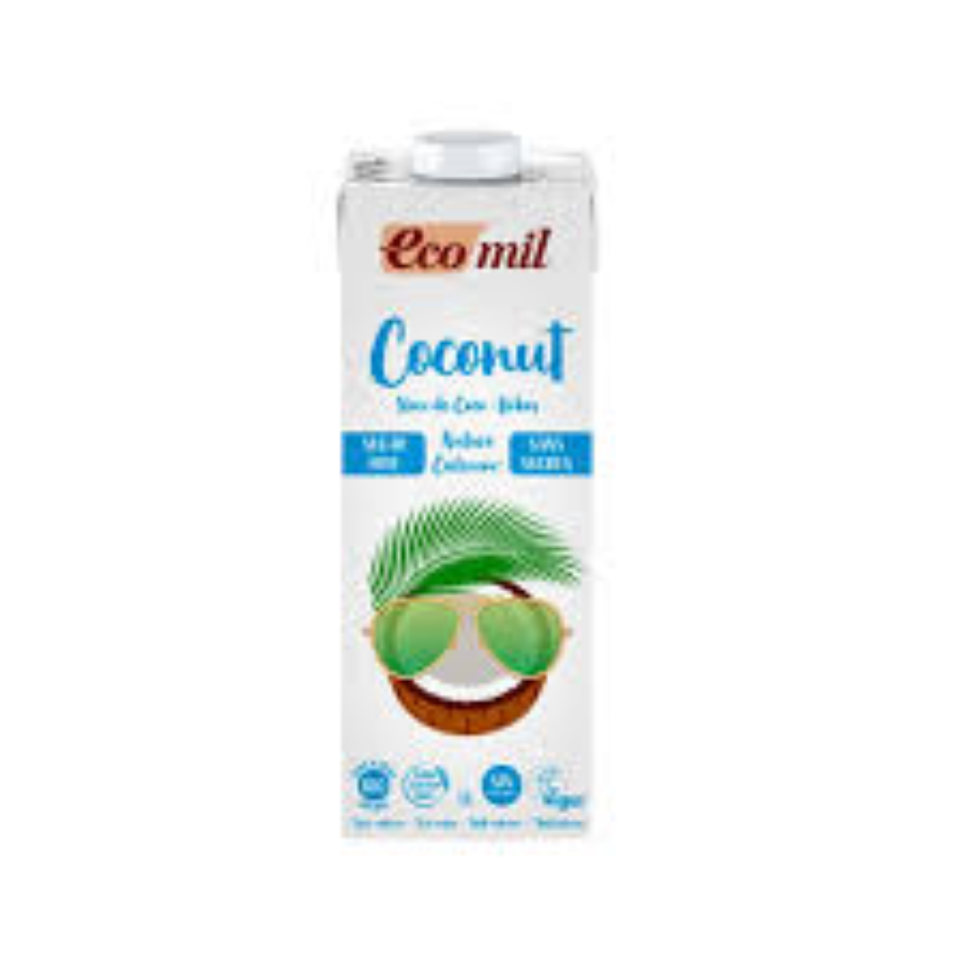 ECOMIL COCONUT S/FREE CALCIUM DRINK 1LT